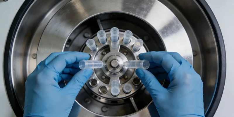 一位女性在诊室内与医生进行咨询