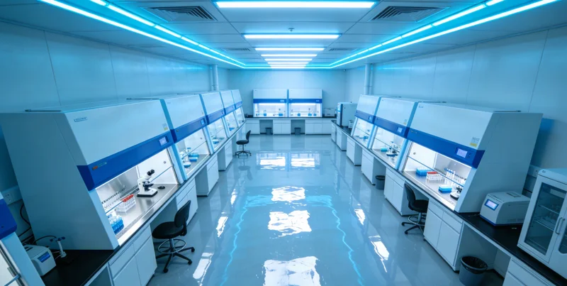 展示从样本采集管到基因测序仪器