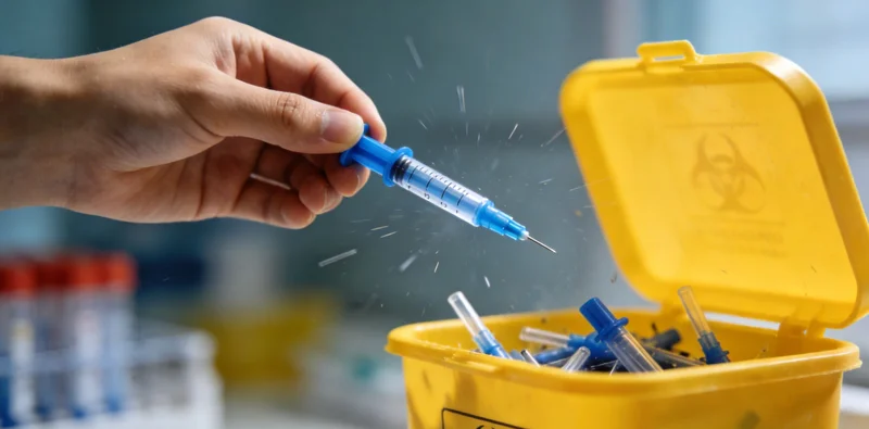 医生与康复期患者在明亮整洁的医