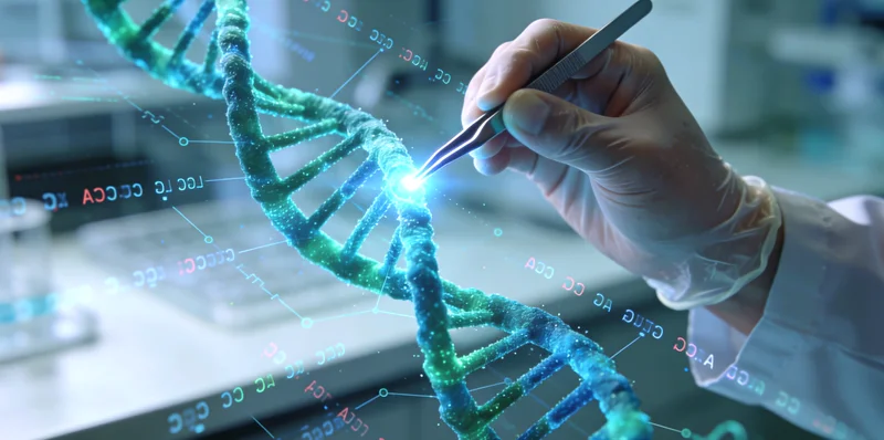 汉川居民查看肠癌基因检测报告并