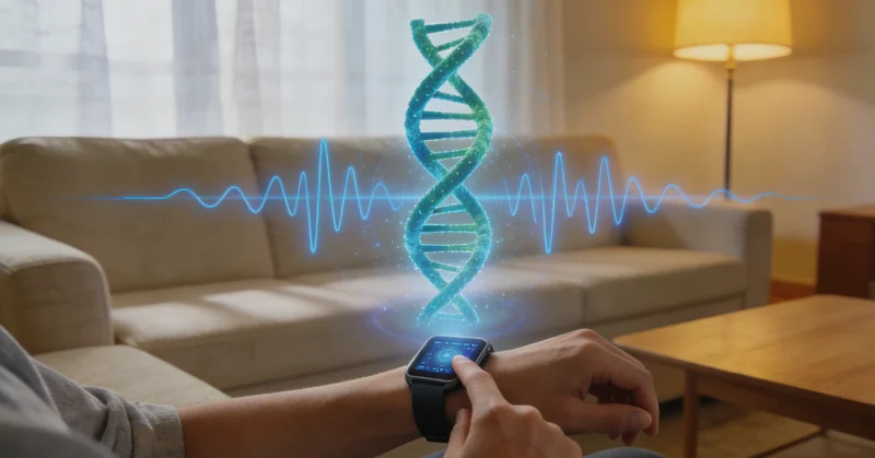 阳江家庭围坐讨论基因筛查结果与