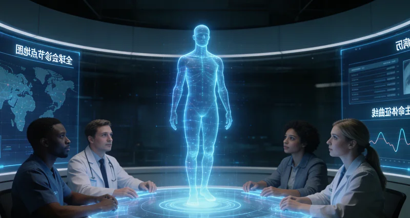 珠海医生与患者家属讨论基因检测