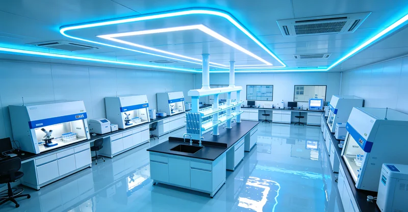 显微镜下的曲霉菌形态特征图