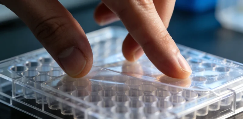 一位女性在诊室内与医生进行孕前