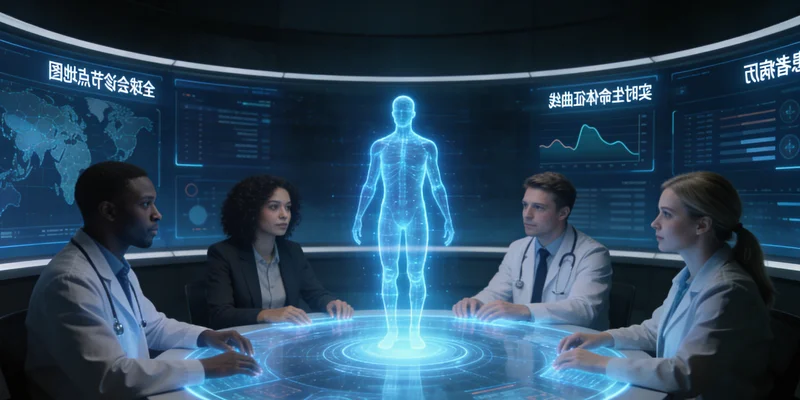 广元医院病理科医生查看切片样本