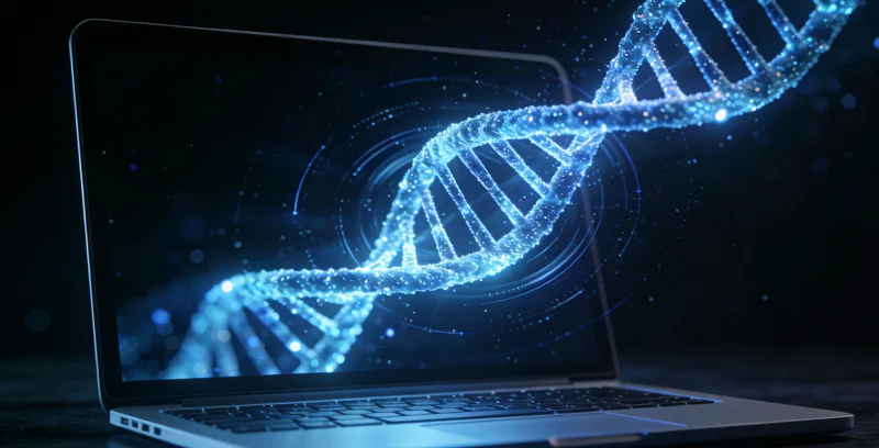 EB病毒与基因科技概念图