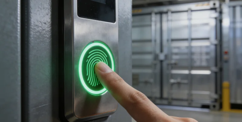 医生在办公室内，手持检测报告，