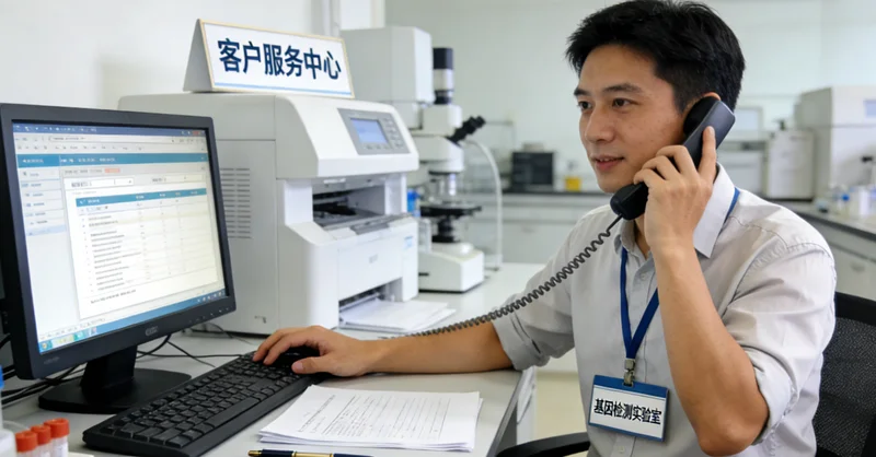 白城医院遗传咨询门诊场景