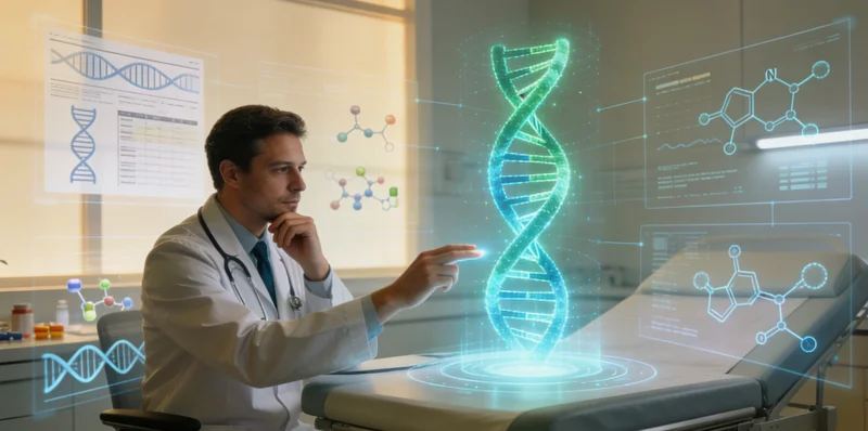 阿克苏医生在门诊与家庭进行遗传