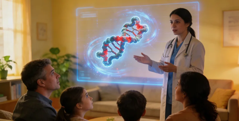 中山家庭接受基因检测报告解读与