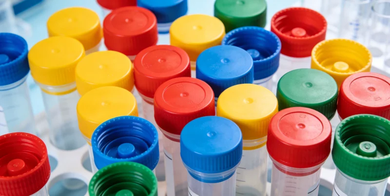 展示显微镜下的血液样本与流动的