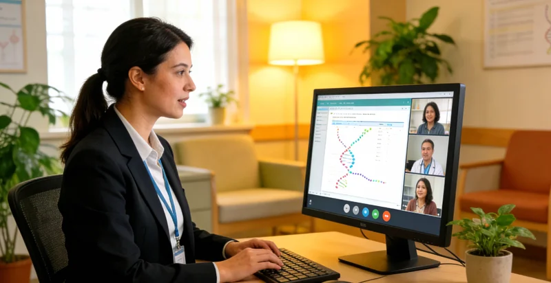 南阳医生向家庭解读耳聋基因检测