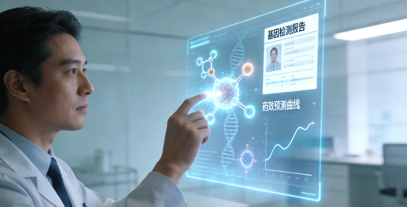 象征科技守护淮南家庭健康的抽象