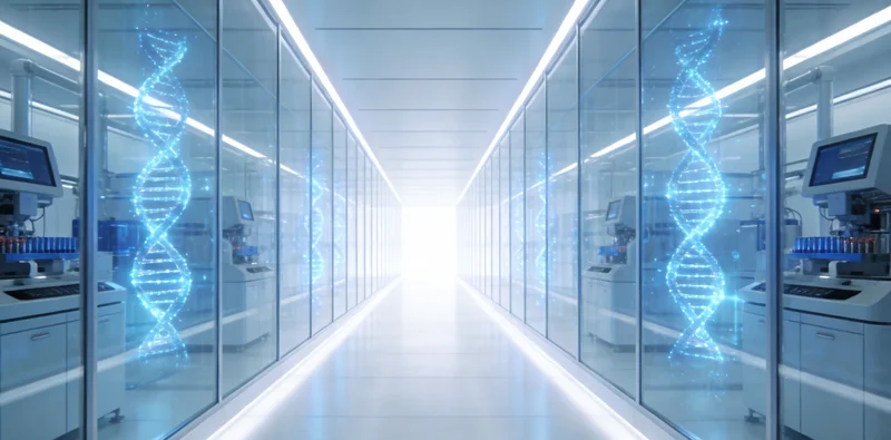 医生在诊室内,正指着电脑屏幕上