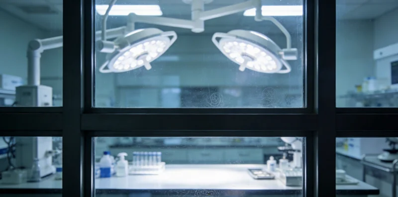 实验室内,技术人员正在操作高通