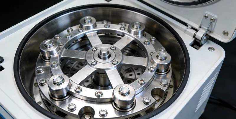 实验室技术人员正在操作精密仪器