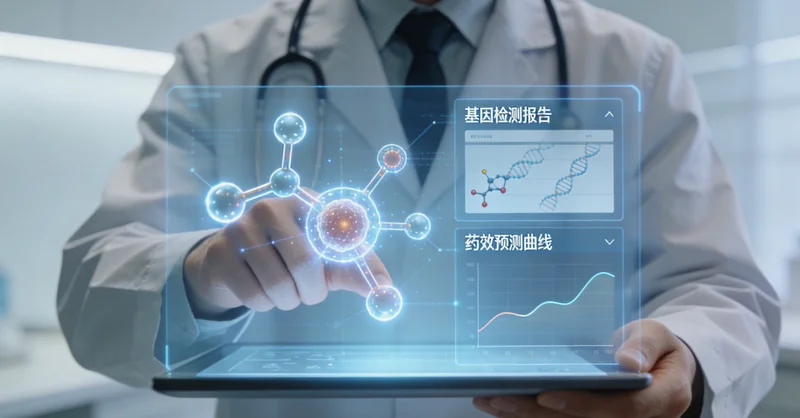 泉州医生与患者讨论基因检测报告