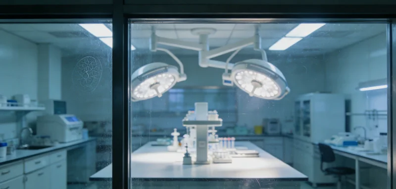 HPV病毒颗粒与人体宫颈细胞相