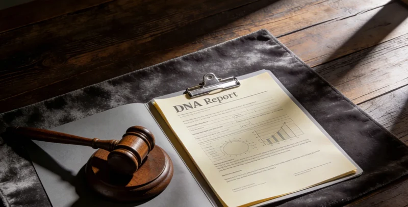 医生在诊室内为患者详细讲解检测