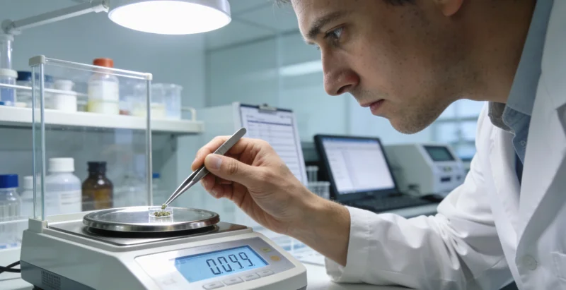 台州基因检测实验室内部工作场景