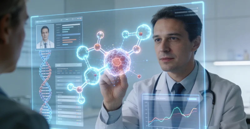 邵东医生与家长共同查看复杂的分