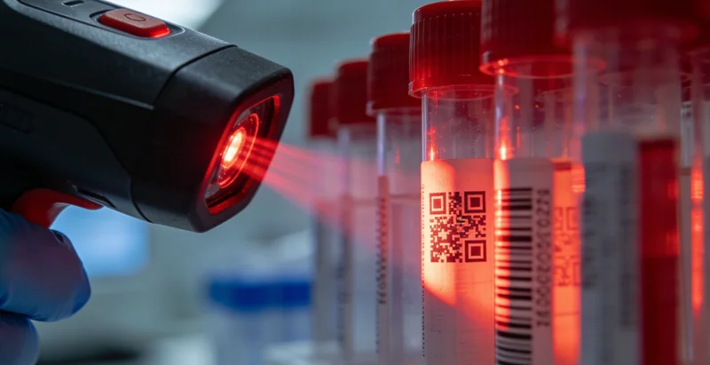 一位面带忧虑的年轻人在诊室内与