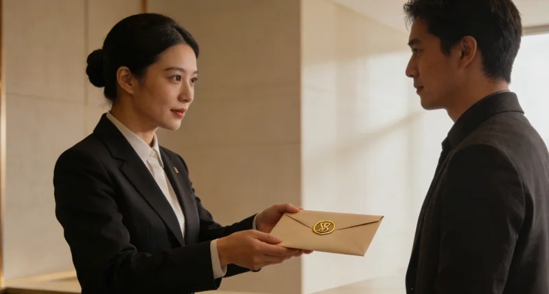 一位孝感市民正在查看自己皮肤上