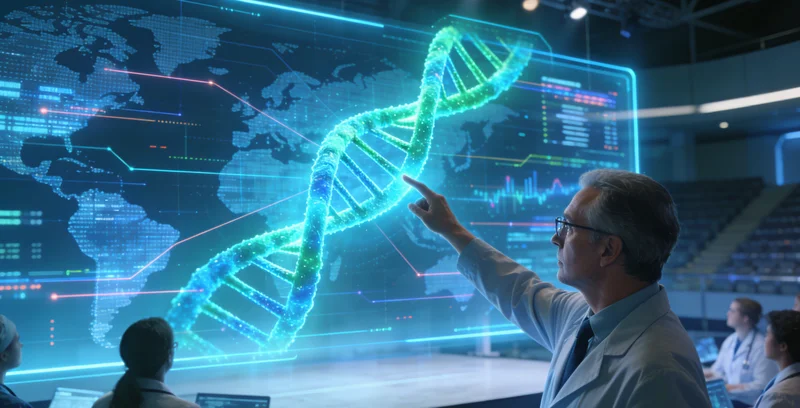 哈尔滨医生与家庭进行遗传报告解