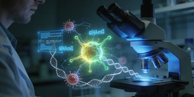 专业实验室进行基因测序数据分析