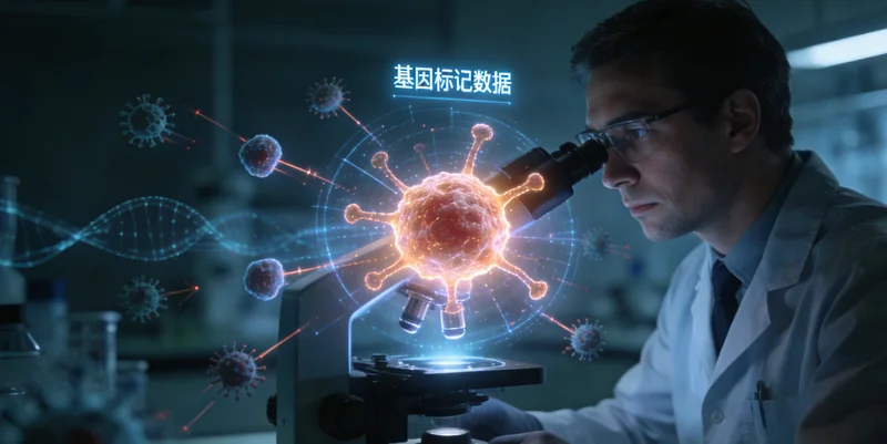 武汉基因测序实验室内部工作场景