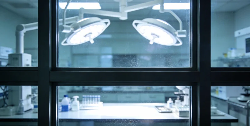 专业实验室人员进行PCR基因检