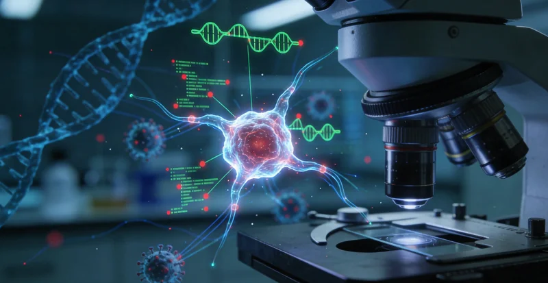 高科技基因测序仪在工作