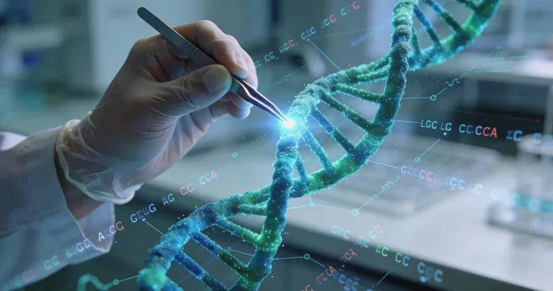 兰州基因检测实验室内部工作场景