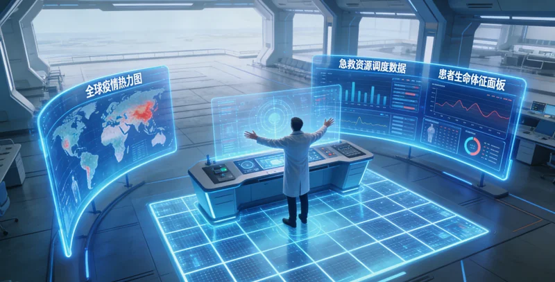 防城港医院内家长怀抱婴儿进行听