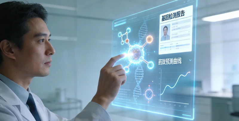 驻马店市民在医院进行耳聋基因检