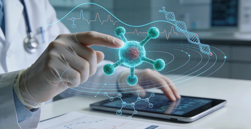 江门家庭在医院进行遗传咨询场景