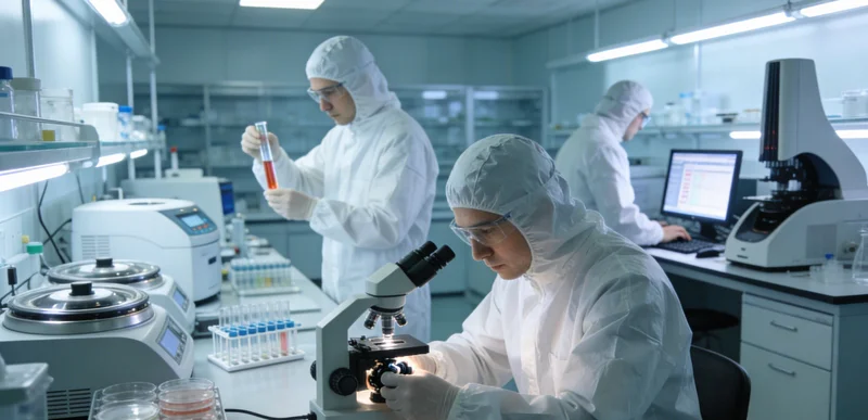 医生或专业人士正在向家庭解读基