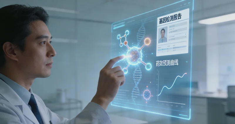 拉萨实验室技术人员操作高通量测