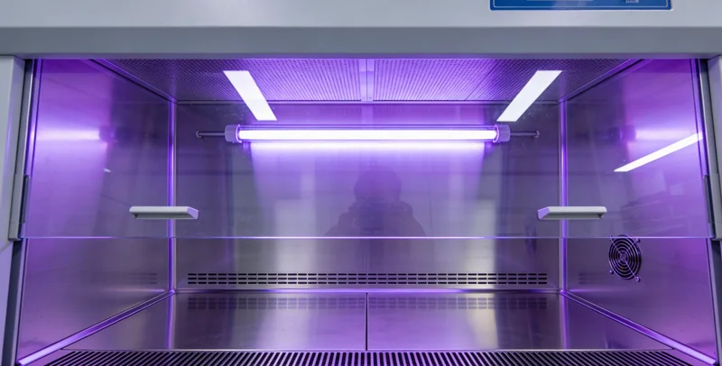 左右对比图，左侧显示患者病态萎