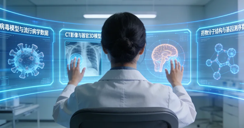 贵港医院医生与患者进行遗传咨询