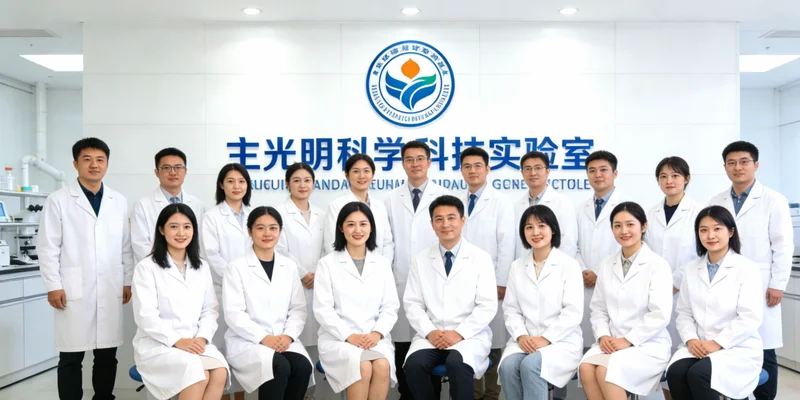 专业实验室内部，技术人员正在操