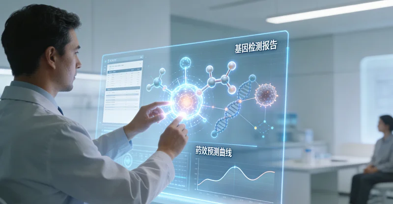 抚顺市民在医院进行遗传咨询场景