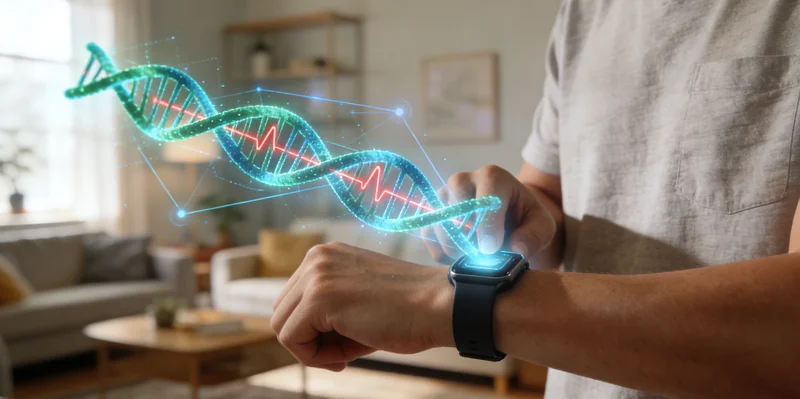 和田快递员在工作间隙查看健康忌