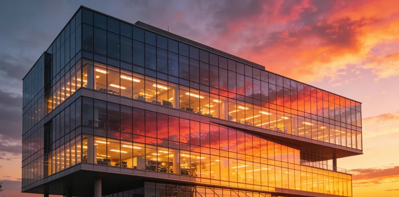 张家口城市街景，体现本地化主题