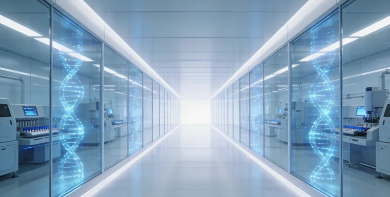 医生在电脑前认真查看并解读一份