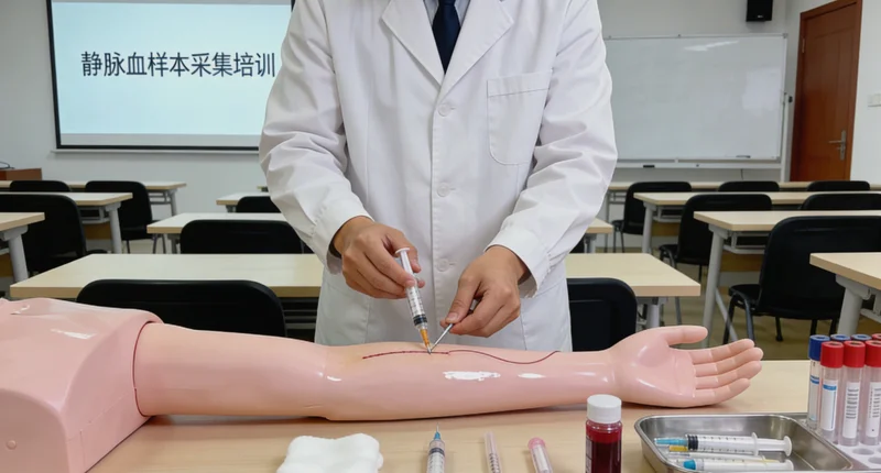 上海医院护士进行耳聋基因检测静