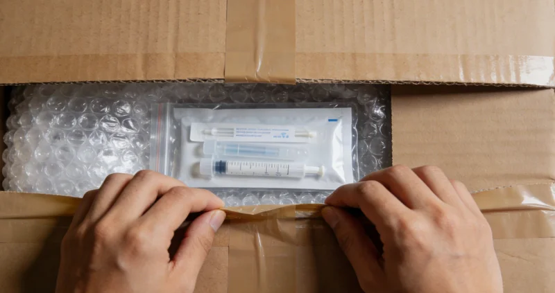 图片描述: 一位家属在台州某医