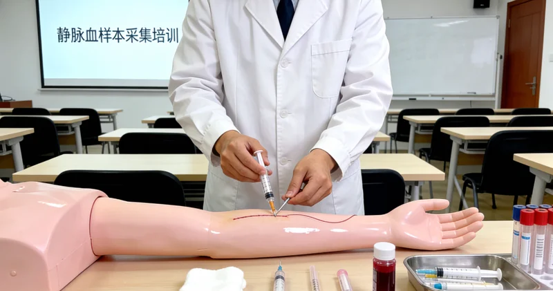 广安基因检测采样过程静脉采血