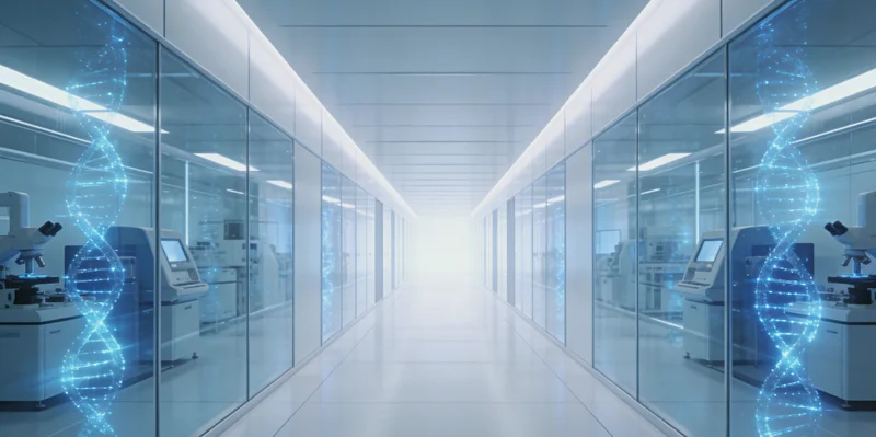 一份清晰的医学检测报告特写,突