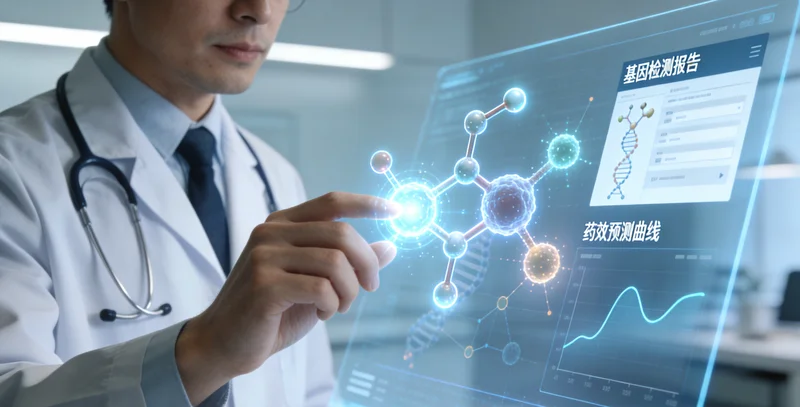 阿里遗传咨询师向家庭讲解基因检